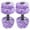 A, variant on Linnome 2Pcs Aquatic Exercise Dumbbells EVA- Foam Water Weights Water Dumbells Aquatic Fitness Equipment for Water Aerobics