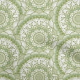 thumbnail image 1 of oneOone Polyester Spandex Light Green Fabric Asian Block Mandala Sewing Material Print Fabric By The Yard 56 Inch Wide, 1 of 4