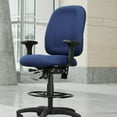 thumbnail image 2 of OFM Ergonomic Task Chair with Arms and Drafting Kit, Mid Back, in Teal (125-DK-802), 2 of 5