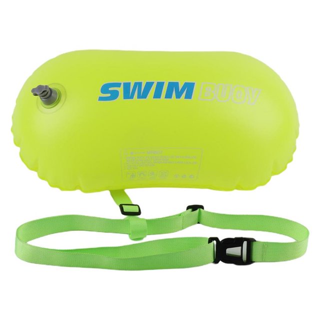 Naiovety Boya de natación de PVC, boya de seguridad, bolsas de aire dobles, boya de remolque, bolsa de boya inflable para natación, bolsa de seguridad Deportes acuáticos Numero 3 Naiovety OD016529-03