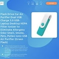 thumbnail image 2 of Car Air Purifier Ionizer Ionic Car Air Freshener HEPA Filter Ionizer To Eliminate Allergens, 2 of 12