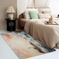 thumbnail image 3 of Lighthouse Rugs for Living Room Bedroom - Waves Rug 6x8 - Sunrise Carpet for Home Decor - Washable Non Slip Patterned Indoor Large Area Rug - Soft & Low Pile (ZL&803), 3 of 7