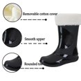 thumbnail image 3 of AUXDIQ Wellington Boots Women Mid-calf Wellies Waterproof Rain Boots Outdoor Garden Shoes, 3 of 6