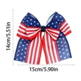 thumbnail image 3 of Independence Day Wreath Bows Decoration Ribbon Bows For Door Window Wall 4th Of July Memorial Day Party Decor, 3 of 6