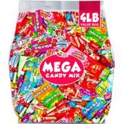 Candy Mix - 4 Pounds - Assorted Candies Bulk - Pinata Stuffer - Individually Wrapped - Party Variety Bag
