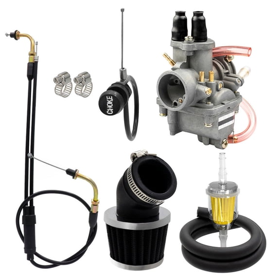 Carburetor Carb Set Replacement for 1983-2006 Yamaha Pw80 Y-Zinger Big Wheel 80 BW80 Kids Dirt Bike