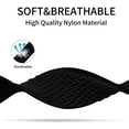thumbnail image 3 of Loop Strap Compatible with Apple Watch Bands 42mm 44mm, Women Men Adjustable Stretch Sport Nylon Watch Bands , Black, 3 of 6