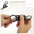 thumbnail image 4 of Cortauñas de acero inoxidable con lupa de 2,5x, resistentes a salpicaduras, para personas mayores, diseño ergonómico con lima de uñas, 4 of 5