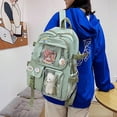thumbnail image 2 of Mochila ligera de gran capacidad para estudiantes de secundaria, estudiantes de secundaria, mochila escolar, mochila fresca de ocio para niñas, 2 of 5