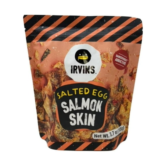 Irvins Salted Egg Salmon Skin 105 g
