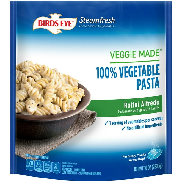 BIRDS EYE Steamfresh Veggie Made Pasta Alfredo - Walmart.com - Walmart.com