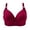 Red, variant on XMMSWDLA Womens Plus Size Bra,Woman's Printing Gathered Together Large Size Daily Bra Underwear No Rims Wireless Bras for Women Yoga Bras for Women