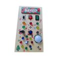 thumbnail image 1 of Light up Busy Board Preschool Toddlers Activities Educational Sensory Toy Switch, 1 of 9