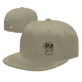 thumbnail image 4 of DouZhe Flat Brim Cap Snapback Chapeau, Halloween Sucre Crâne Imprime Réglable Jaune Adulte Baseball Cap, 4 of 6