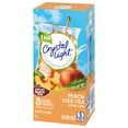 Crystal Light Peach Iced Tea Sugar Free Drink Mix, 6 ct Pitcher Packets