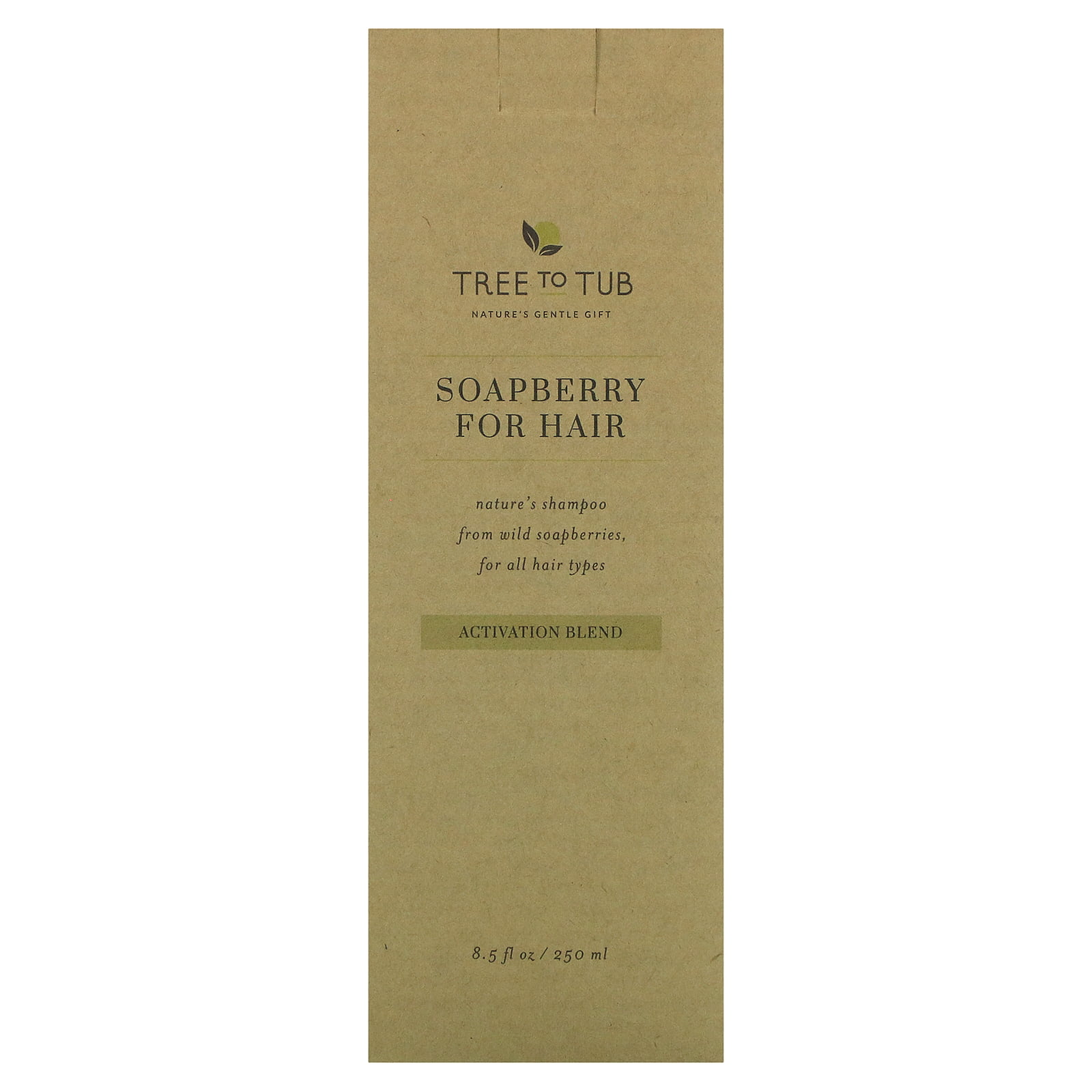 Tree To Tub, Volumizing Soapberry Shampoo for Thin Hair with Activating  Biotin, Eucalyptus & Tea Tree, 8.5 fl oz (250 ml) Pack of 2 - Walmart.com