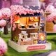 thumbnail image 4 of Casa de muñecas en miniatura de bricolaje casa de muñecas de madera con muebles (Tienda de fideos Sakura), 4 of 6