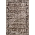 thumbnail image 4 of nuLOOM Rania SplashGuard Medallion Machine Washable Area Rug, 9' x 12', Rania Brown, 4 of 11