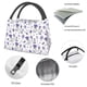 thumbnail image 4 of Fotbe Lavender Bicycle Bolsa Térmica Portátil con Estampado, Bolsa de Entrega de Alimentos Aislada, Bolsa Reutilizable de Gran Capacidad para Comidas y Supermercado, 4 of 6