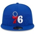 thumbnail image 2 of Men's New Era  Royal Philadelphia 76ers 2023 NBA Draft 59FIFTY Fitted Hat, 2 of 4
