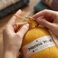 thumbnail image 5 of 1Pc Merino Wool Yarn, Hand Knitting & Crochet Wool Yarn, Soft Craft Yarn For Diy Projects, 5 of 7