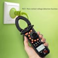 thumbnail image 2 of UYIGAO UA2018B Clamp Meter Portable Handheld Digital Clamp Multimeter LCD Display Auto Range AC/DC Voltage AC Current Universal Tester with Backlight Capacitance Resistance Frequency Temperature, 2 of 8