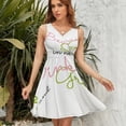 thumbnail image 7 of A Beautiful Queen in Her Pink And Green Sleeveless Dress Women Summer Evening Dresses Ladies Sundress, 7 of 7