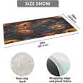 thumbnail image 3 of SKYSONIC Halloween Pumpkins Kitchen Mats 20"x39" Absorbent Non Slip Runner Rug Machine Washable Kitchen Floor Mat for Home Bathroom Door, 3 of 7