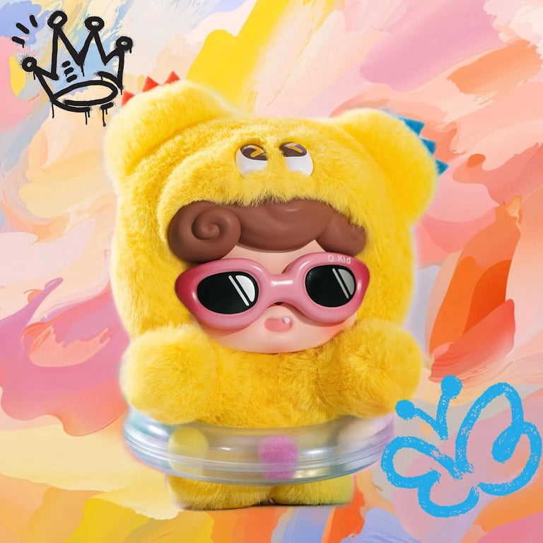 Plush Blind Box Doll, Emotional Furry Monster Series Toys Seven
