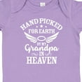 thumbnail image 4 of Inktastic Handpicked for Earth by My Grandpa in Heaven Angel Wings Boys or Girls Baby Bodysuit, 4 of 5