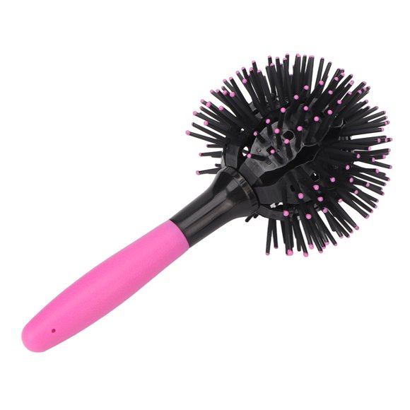 Round Ball Hair Comb, 3D Curly Hair Comb Hollow Out for Salon for Women
