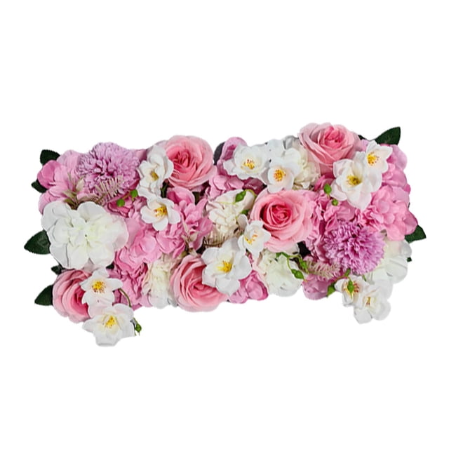Guirnalda de flores con arco para boda, centro de mesa, decoración para boda Rosa
