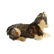 Auswella®Plush 20 Laying Timber Wolf - Realistic Plush Stuffed Animals