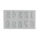 thumbnail image 5 of Bearachild Moldes para fondant, molde en relieve, fundición de caramelo, número de postre/gris claro Número/Gris claro 2piezas Bearachild CBP264104, 5 of 6