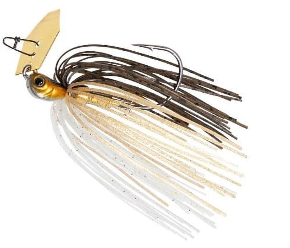 Z-Man Chatterbait Jackhammer Baby Jack Bladed Jig Chartreuse/White 3/8 oz