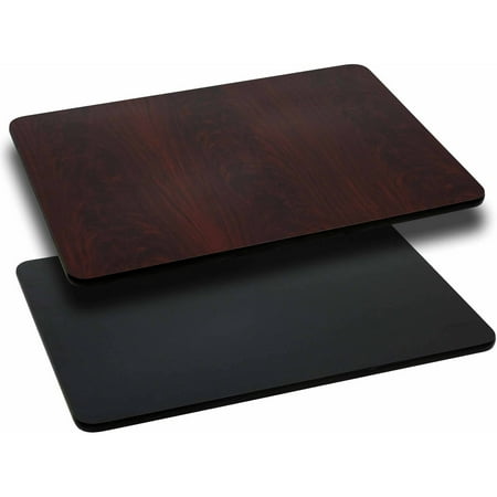 Flash Furniture 30' x 42' Rectangular Table Top with Reversible Laminate Top, Multiple Colors