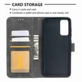 thumbnail image 4 of Dteck Wallet Case For Samsung Galaxy S20 FE 5G, Magnetic Flip Folio Kickstand Card Slots PU Leather Wallet Shockproof Protecitve Cover (Gray), 4 of 6