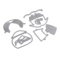 thumbnail image 3 of Troqueles de corte de metal DIY Scrapbooking Plantillas en relieve Tarjeta de papel Rompecabezas Corte, 3 of 9