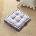 thumbnail image 3 of Thick Floor Cushion With Handles Floor Pillow, Velvet Square Floor Seating Cushion, Square Non Slip Reversible Chair Cushion, for Living Room Sofa Chair Floor Yoga Couch Tatami, 18*18Inch, 3 of 6