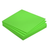 EVA Foam Sheets Green 9.8 Inch x 9.8 Inch 5mm Thick Crafts Foam Sheets Pack of 8