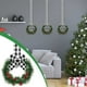 thumbnail image 3 of 12 mini guirnaldas navideñas para gabinetes | Decoración navideña de 9 cm con lazo de bayas | Decoraciones de cocina fáciles de colgar para un ambiente festivo, 3 of 5