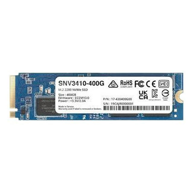 Synology SNV3410 - SSD - 400 Go - Interne - M.2 2280 - PCIe 3.0 x4 (NVMe)