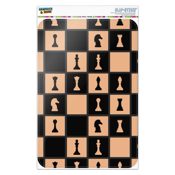Chess Board Pieces Pattern Home Business Office Sign