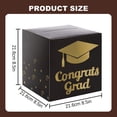 thumbnail image 3 of Graduation Card Box Holder Congrats Grad Foldable Cardboard Decorations Box For Graduation Decoration And Grad Parties, 3 of 9