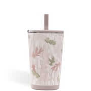 HydroJug Everyday Tumbler – Ceramic-Lined Insulated Tumbler with Straw and Soft-Touch Lid, Cup Holder Friendly – 14 oz, Camo