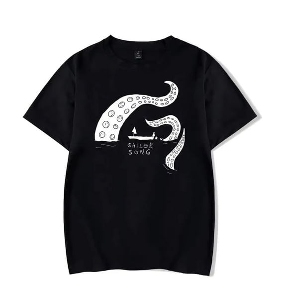 Gigi Perez Sailor Song Merch Summer Unisex Short-sleeved T-shirt Fashion Y2K Printed Casual Stylish Design Tee