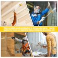 thumbnail image 4 of 4 Pieces Airless Paint Tool Set 11.8 Inch Extension Pole Rod with 517 Sprayer Tip and Nozzle Tip Guard Protector, 4 of 7