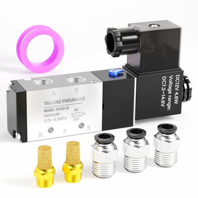 Electroválvula TAILONZ PNEUMATIC 4V310-10 12V/24V/110V/220V