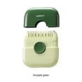 thumbnail image 3 of Vogacara Tijeras para cortar y peinar el cabello, herramienta de peinado y eliminación de puntas abiertas, aspecto deseado Cuidado del cabello Verde, 3 of 6