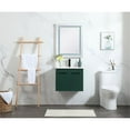 thumbnail image 6 of 24 inch single bathroom vanity in green, 6 of 8